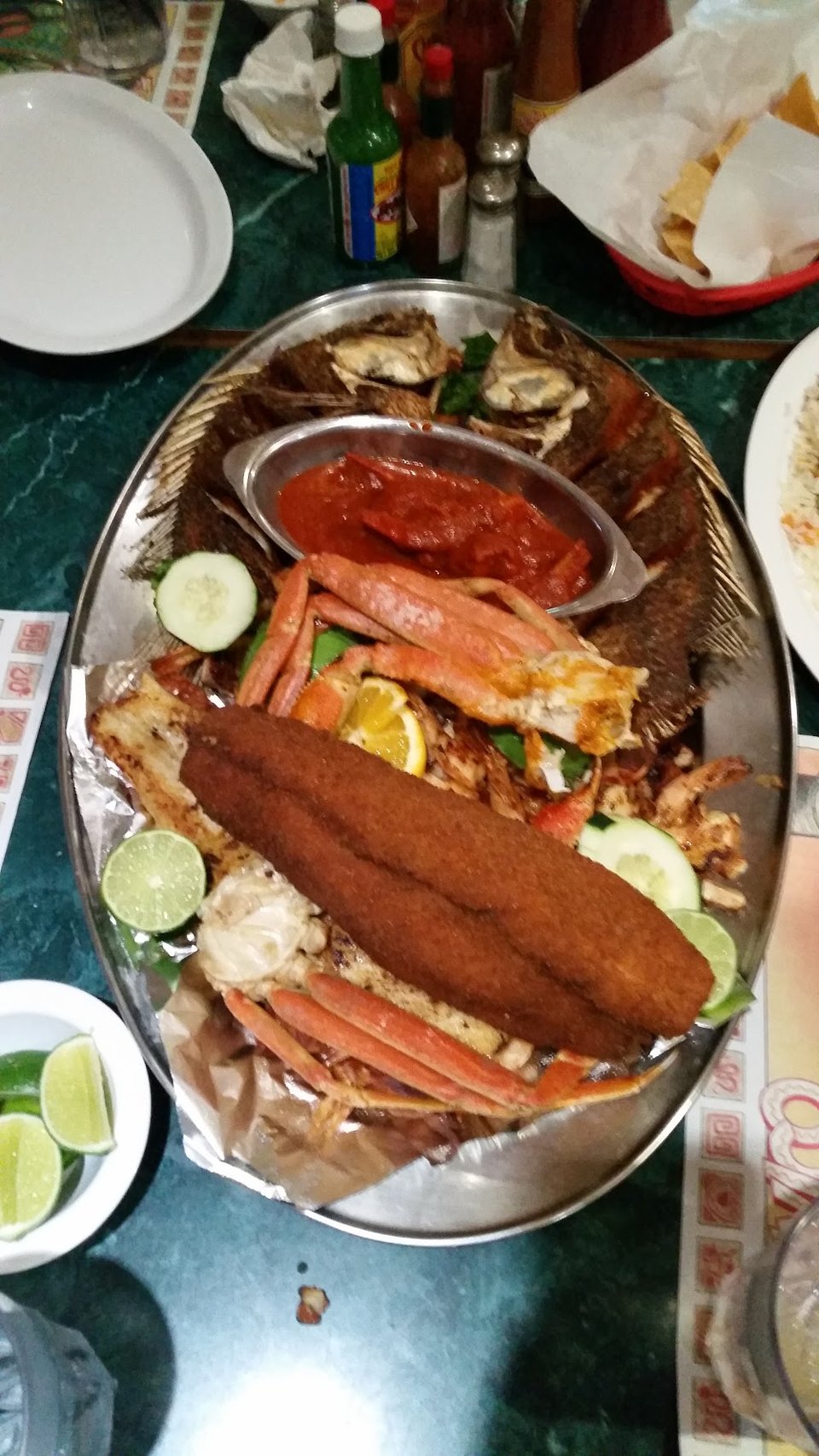 Loaded with Shrimp